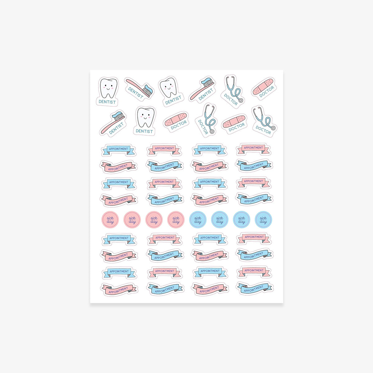 STICKER BOOK // SO. MANY. PLANNER STICKERS.