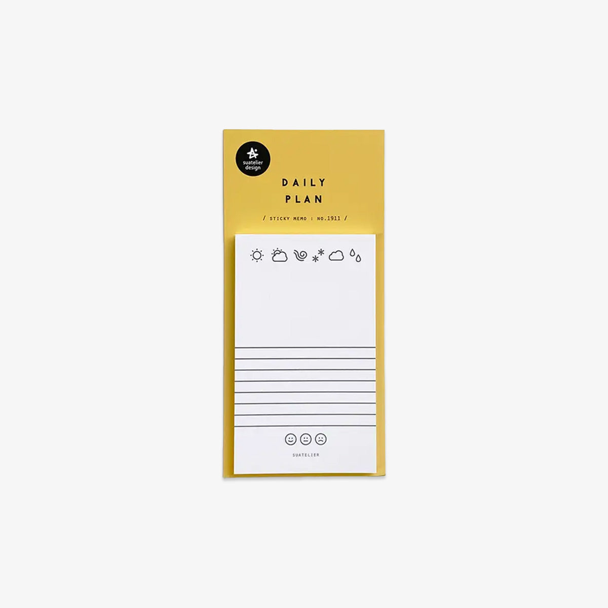 STICKY PLANNER MEMO PAD // DAILY CHECK IN