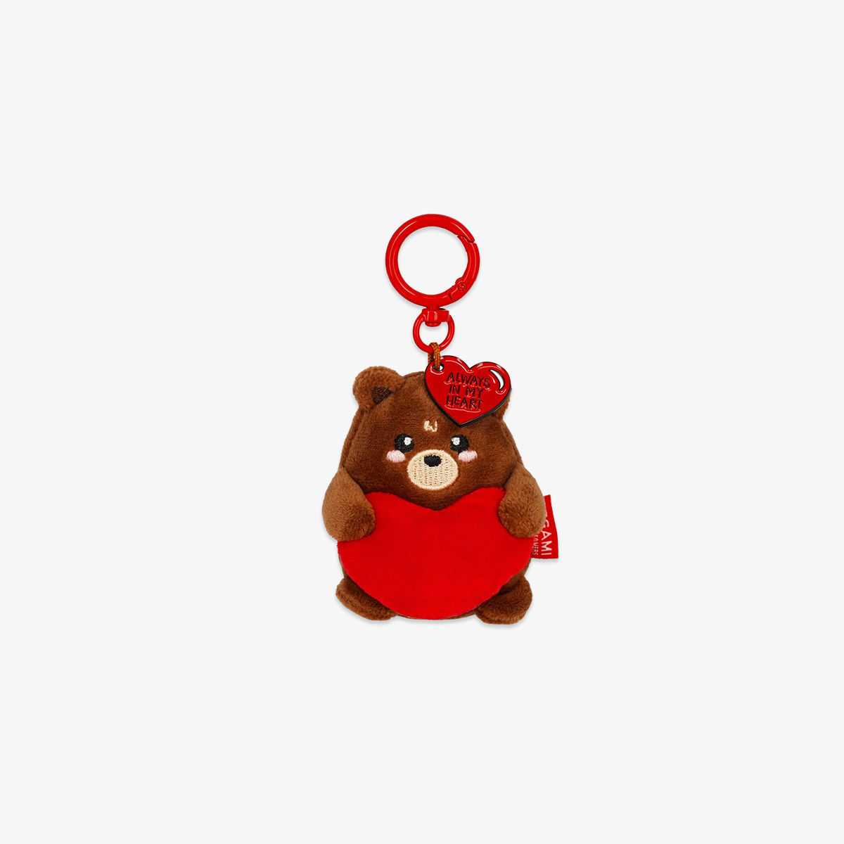 SOFT KEY RING // TEDDY BEAR