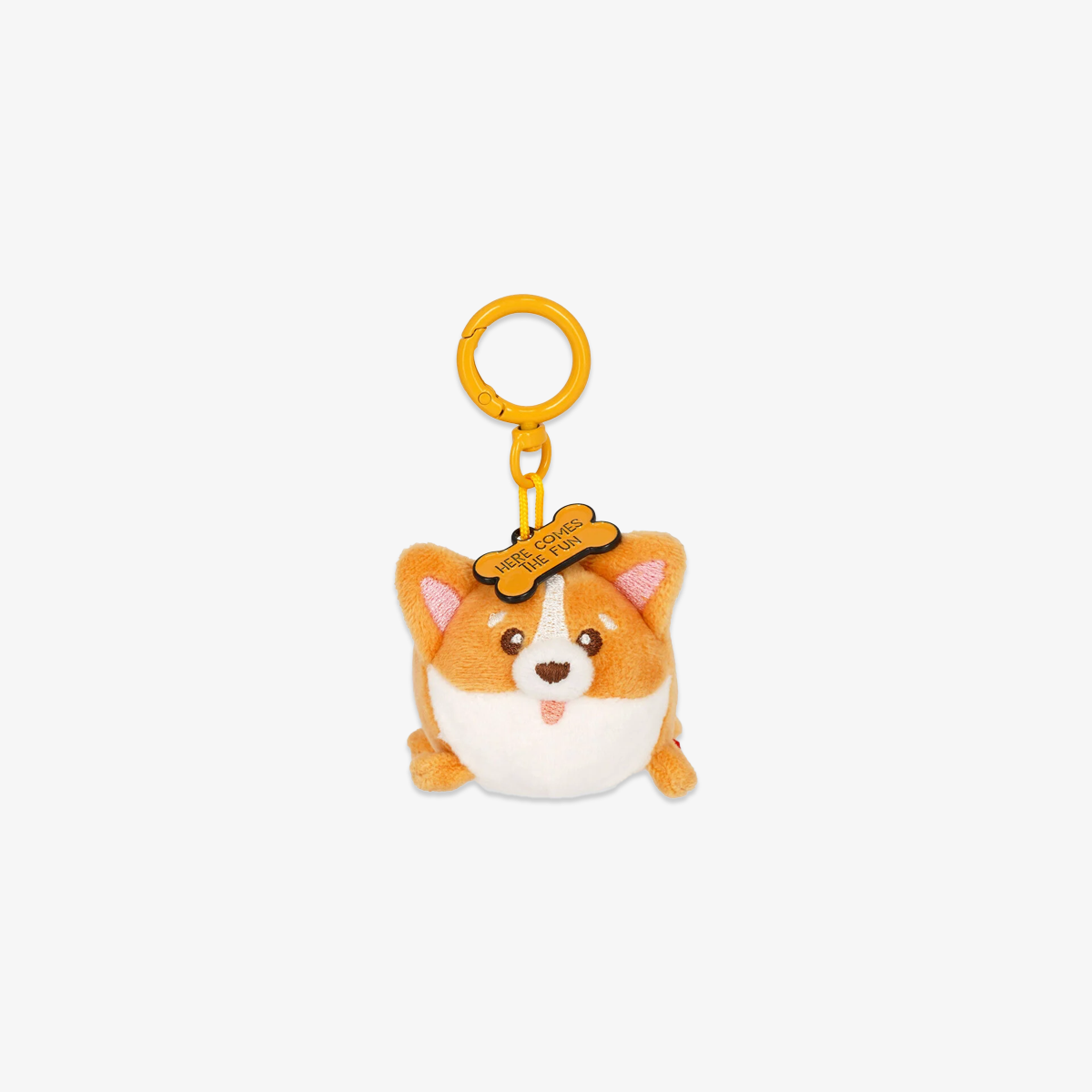 SOFT KEY RING // CORGI