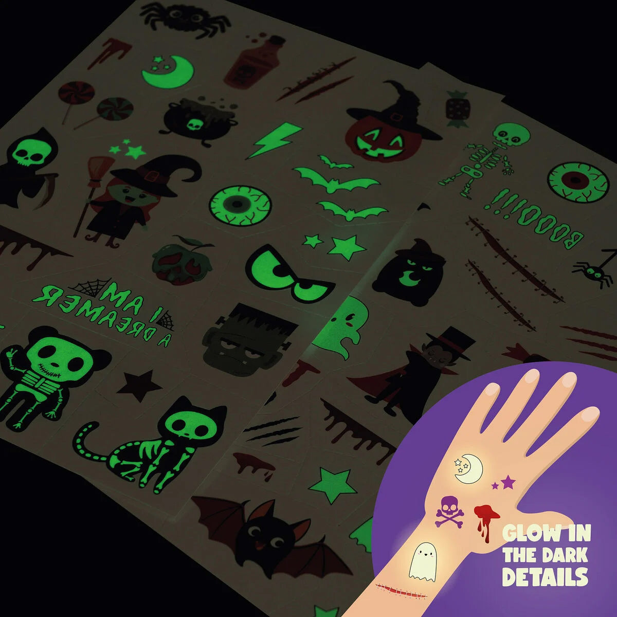 TEMPORARY TATTOOS // HALLOWEEN