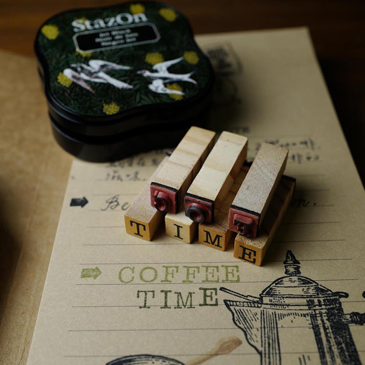 TOOLS TO LIVEBY STAMP SET // UPPERCASE LETTERS