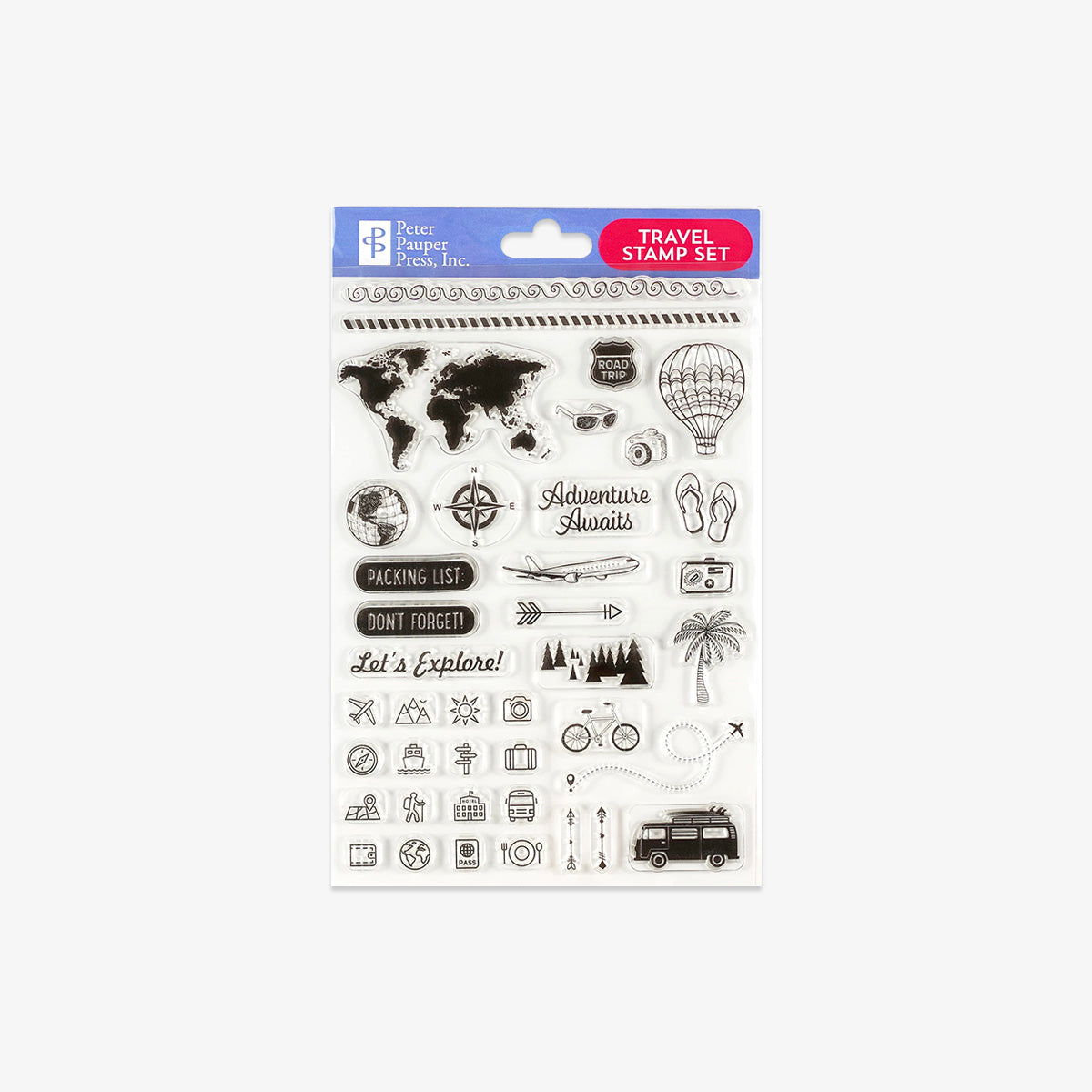 STAMP SET // TRAVEL