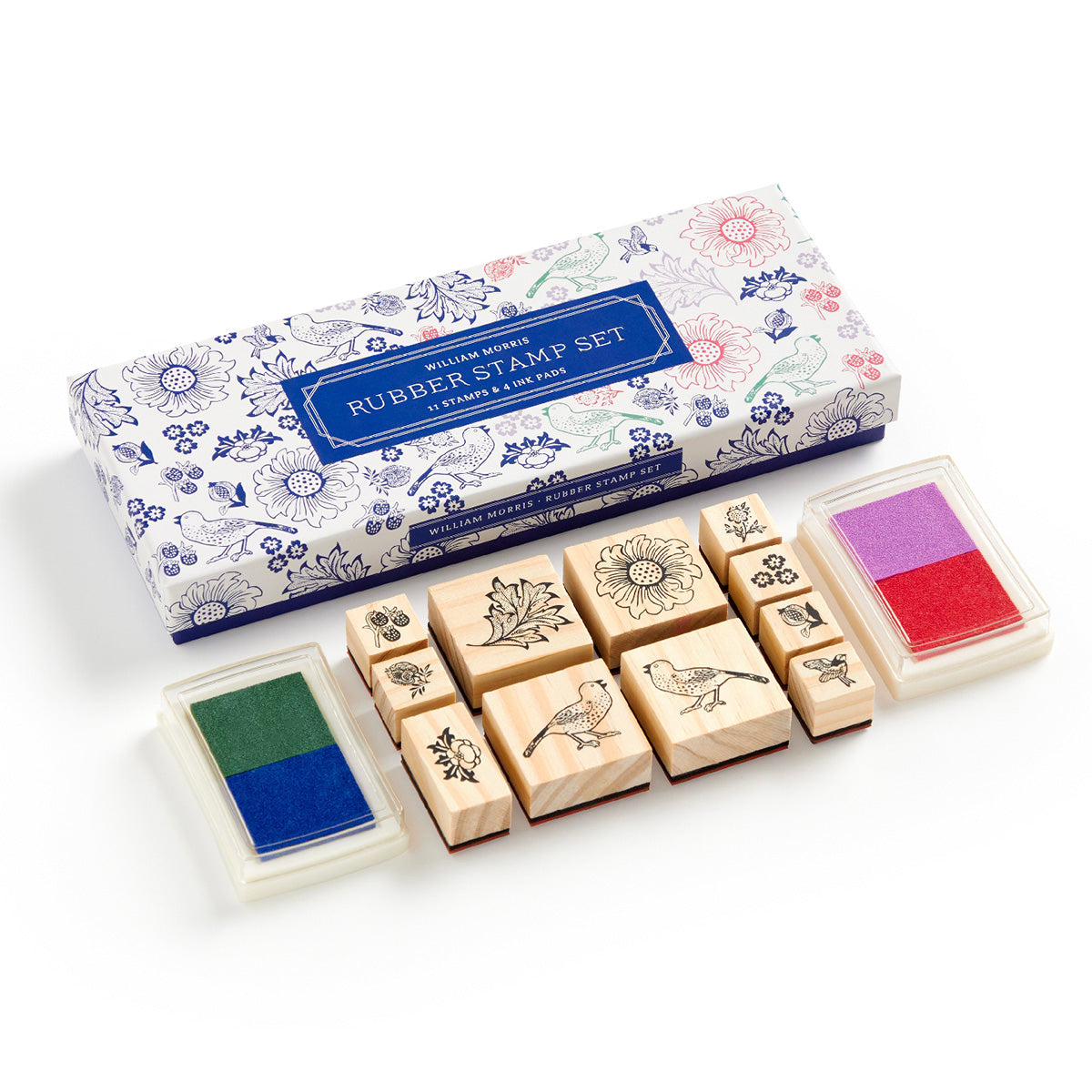 WILLIAM MORRIS // STAMP & INK PAD SET