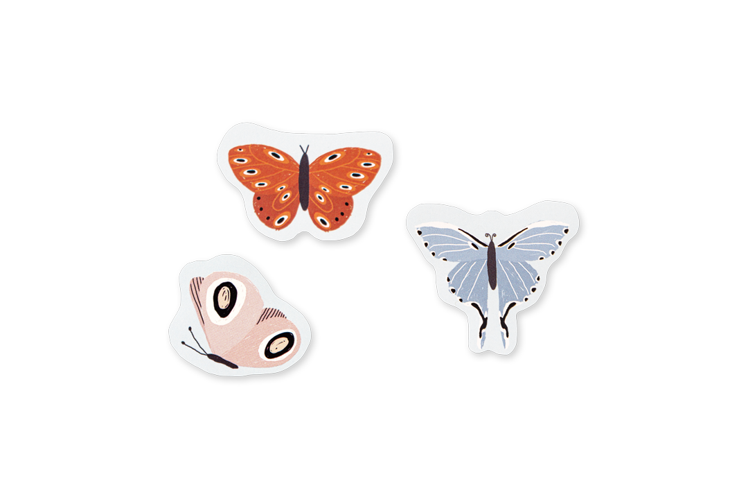 STICKERS // BUTTERFLY