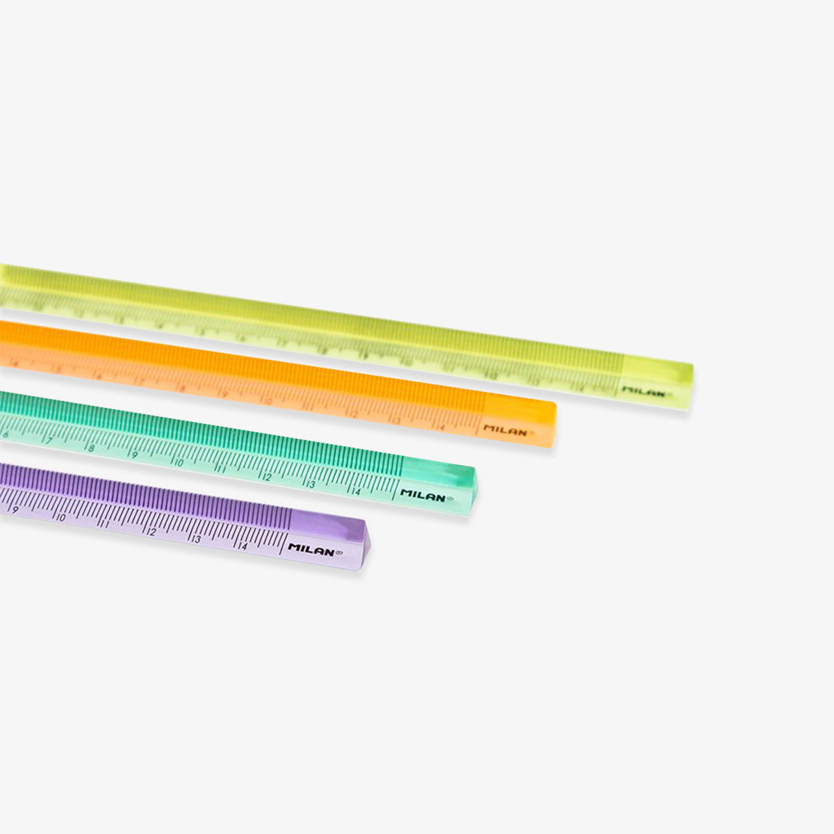 TRIANGULAR RULER // GREEN