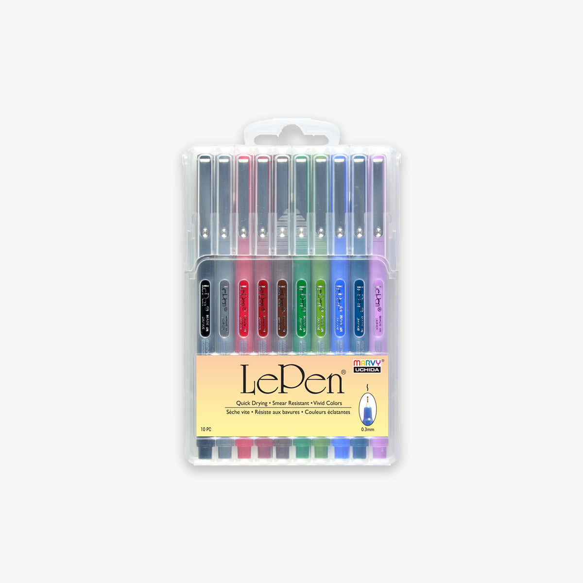 LE PEN SET 10 PCS // DARK