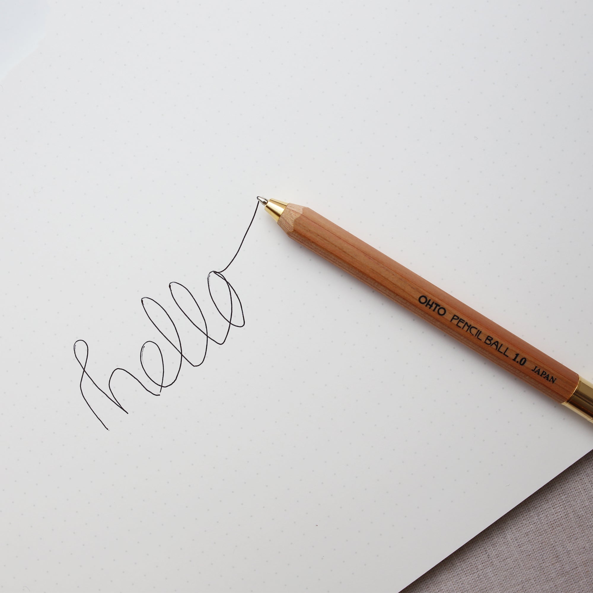 OHTO BALLPOINT PEN 1.0 MM // NATURAL