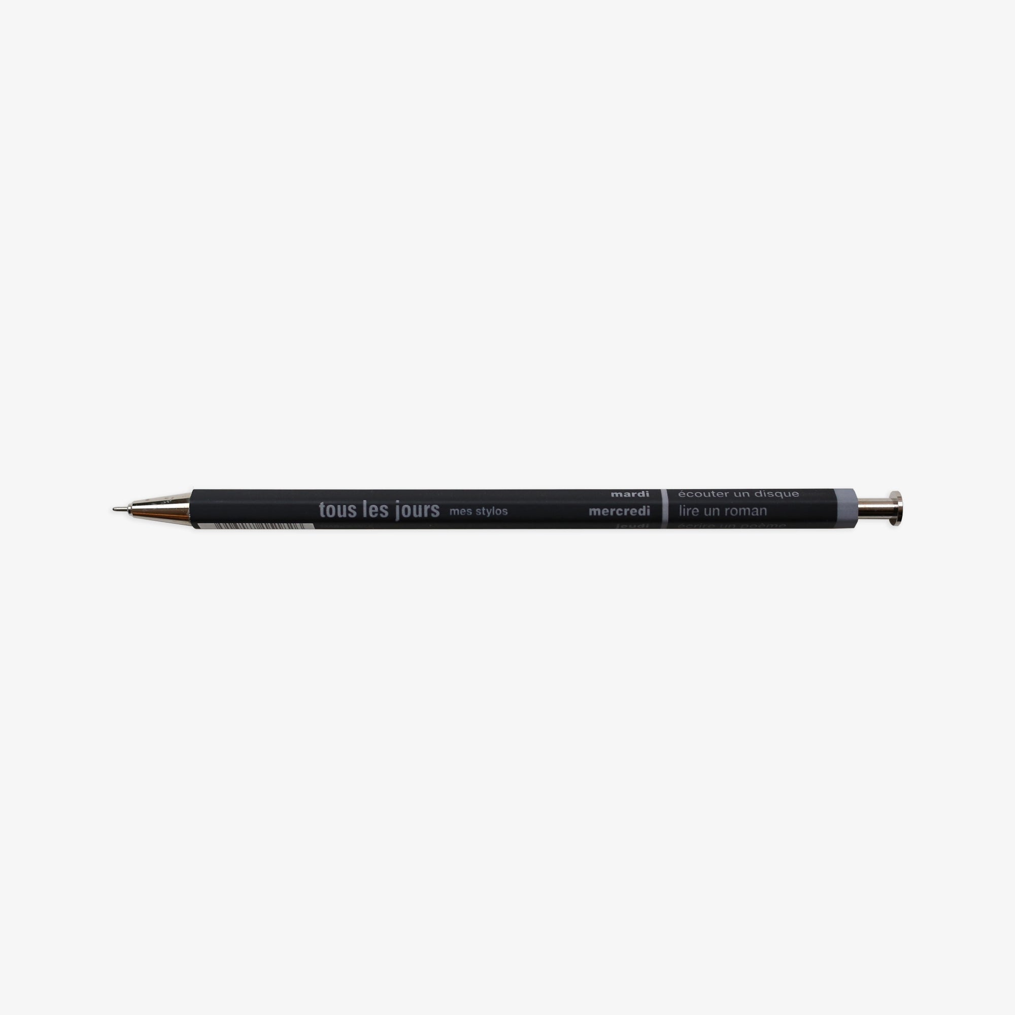 DAYS BALLPOINT PEN 0.5mm // BLACK