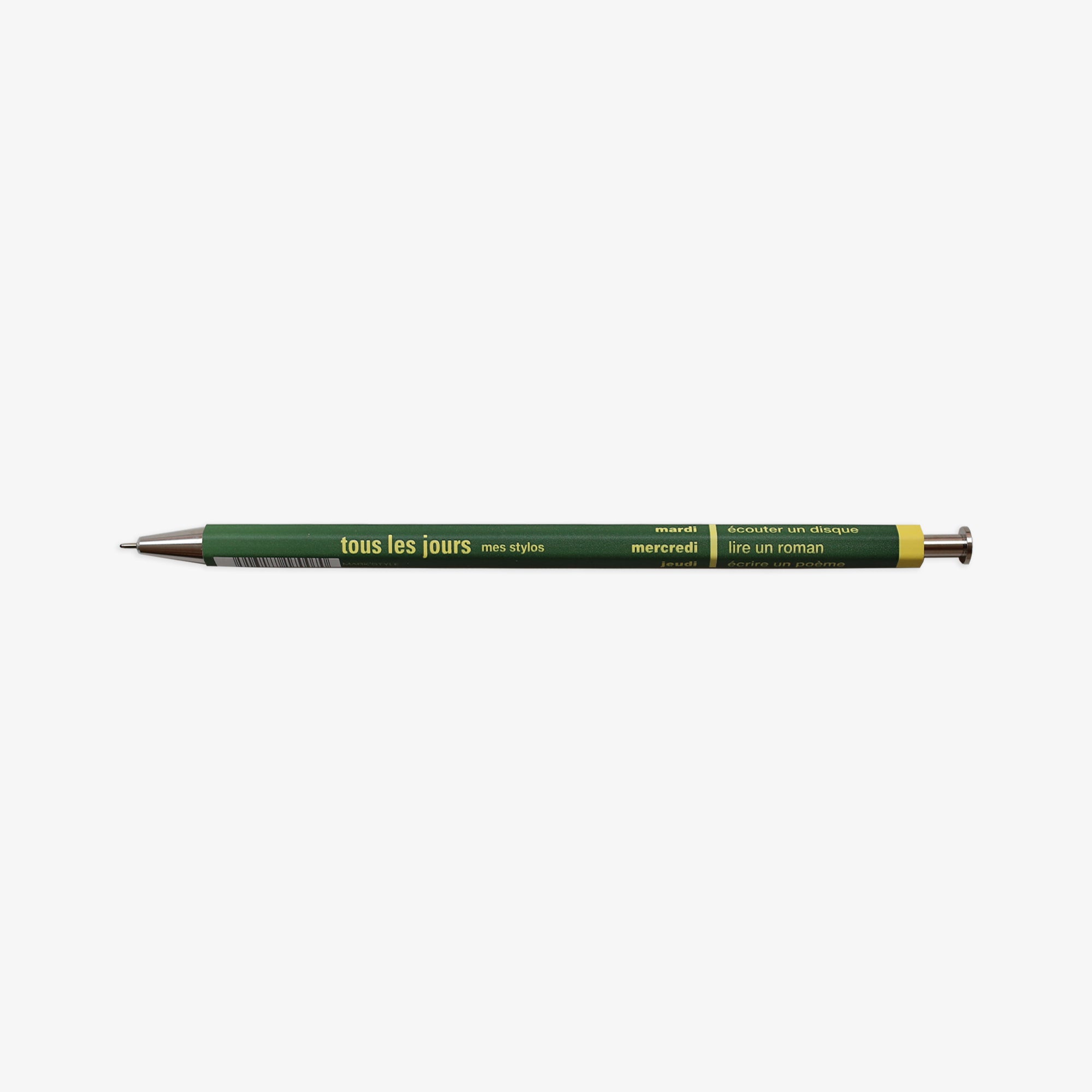 DAYS BALLPOINT PEN 0.5mm // OLIVE