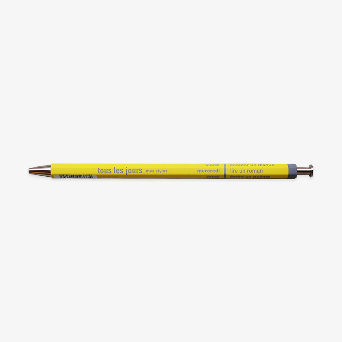 DAYS BALLPOINT PEN 0.5mm // YELLOW