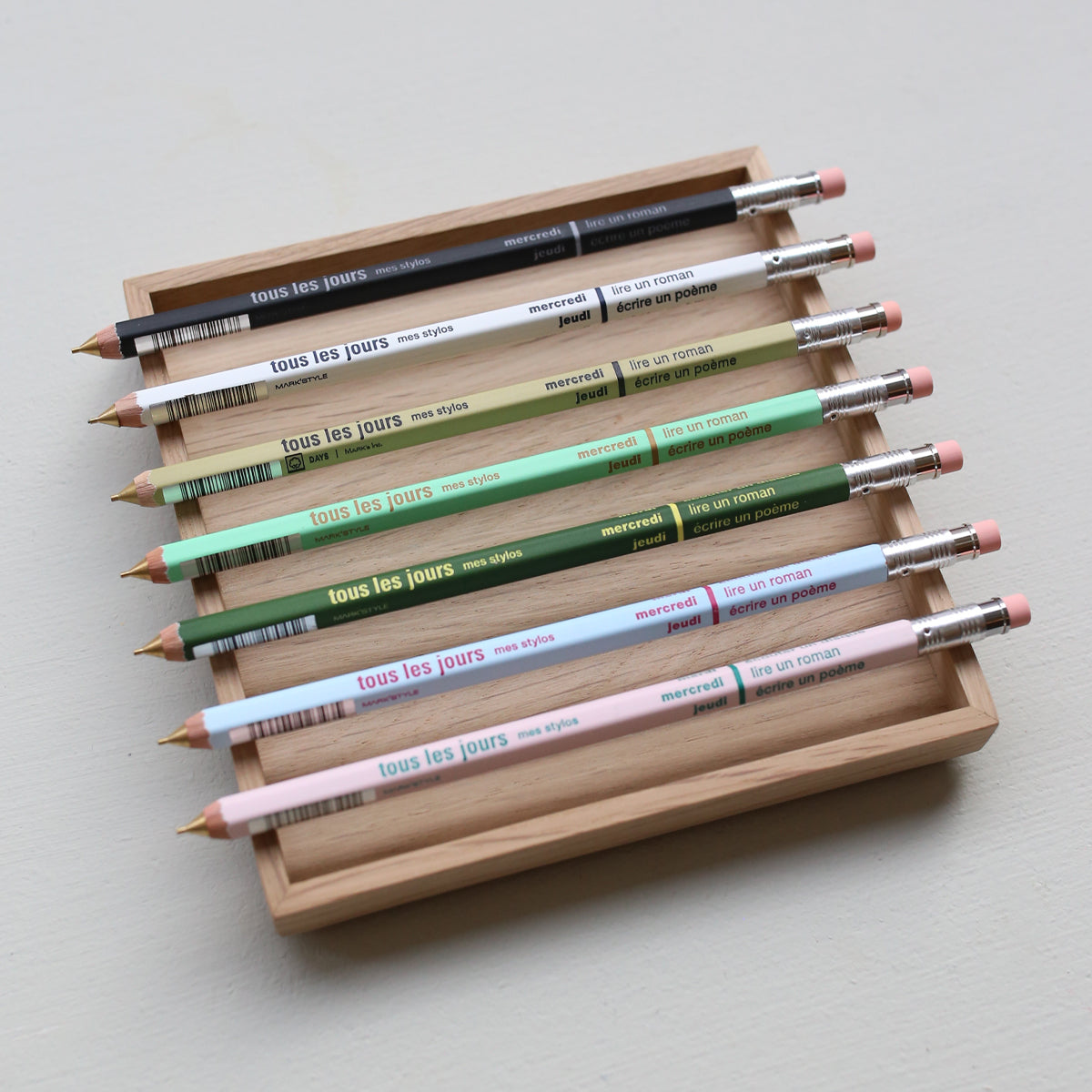 DAYS MECHANICAL PENCIL 0.5mm // LIGHT PINK