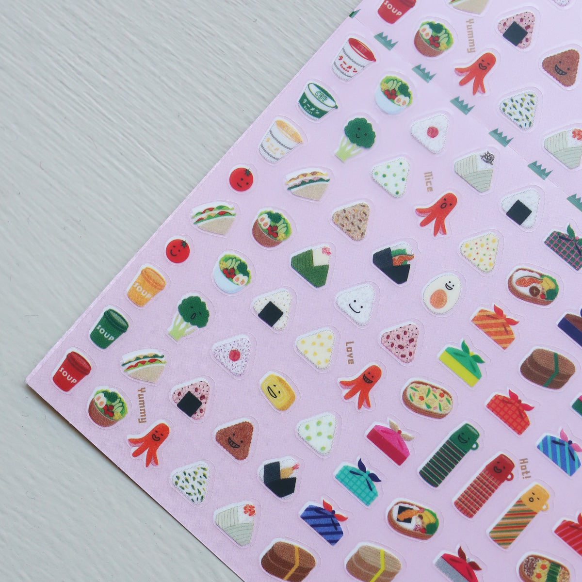 DIARY STICKERS  // LUNCH BOX