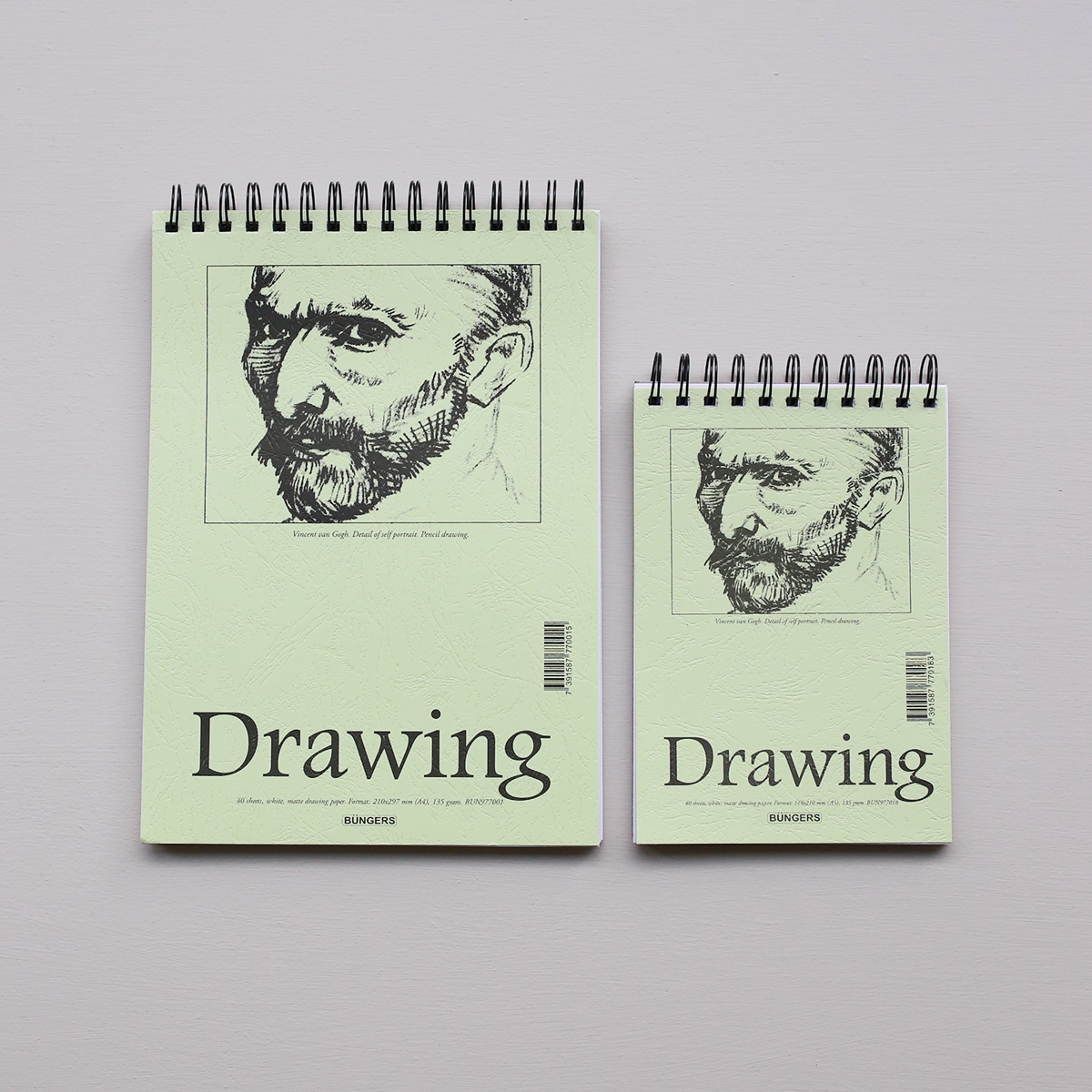 SPIRAL-BOUND DRAWING PAD // A5