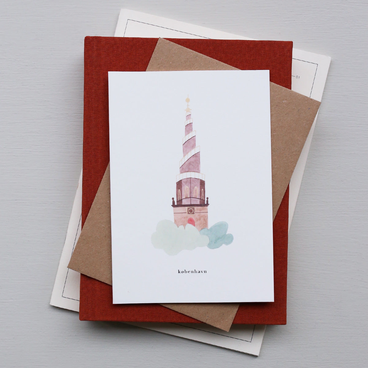 GREETING CARD // VOR FRELSERS KIRKE (DANISH)