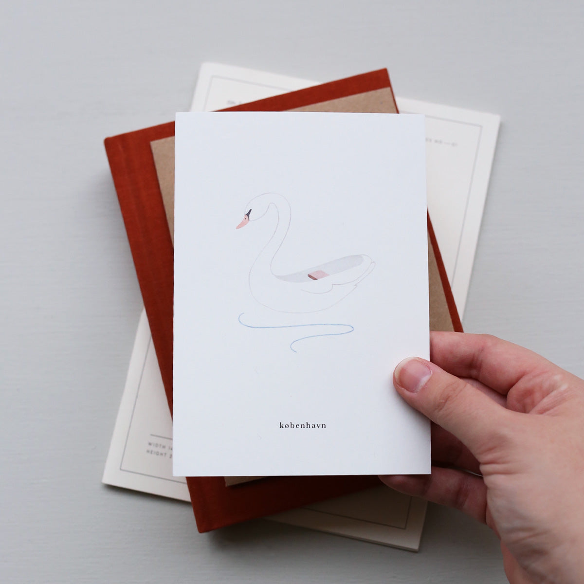 GREETING CARD // SVANEBÅD (DANISH)