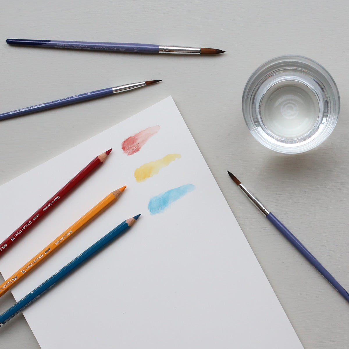 ALBRECHT DÜRER WATERCOLOUR PENCIL // HELIO TURQUOISE