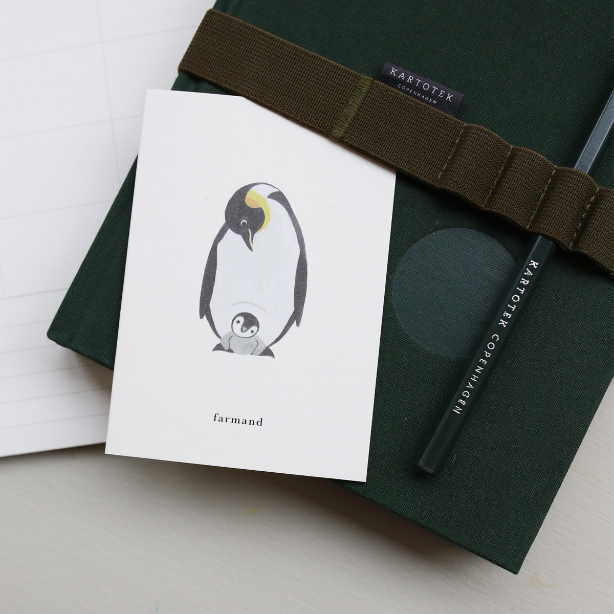 SMALL GREETING CARD // FAR (DANISH)