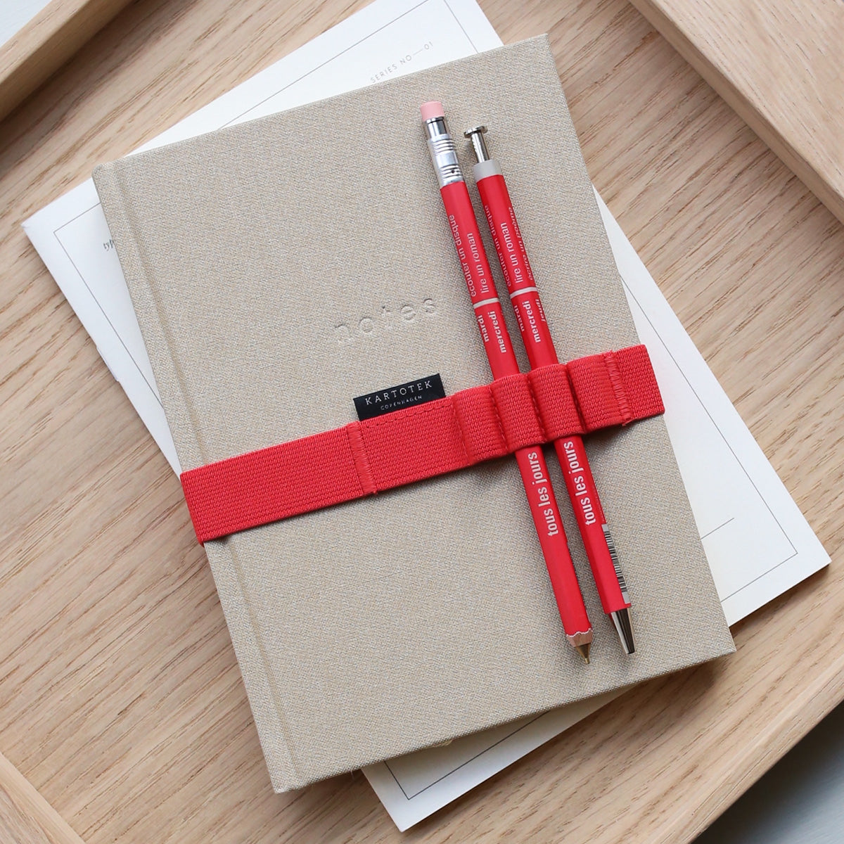 DAYS BALLPOINT PEN 0.5mm // RED