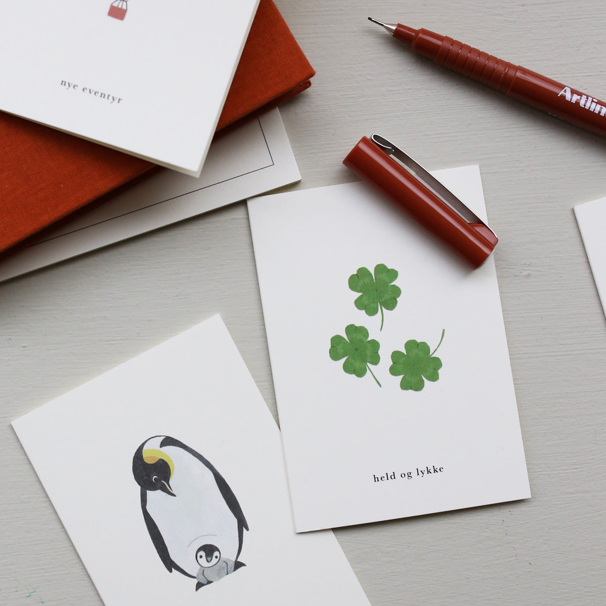 SMALL GREETING CARD // FAR (DANISH)