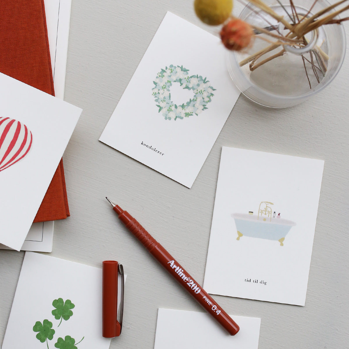 ARTLINE FINELINER 0.4 MM // BROWN