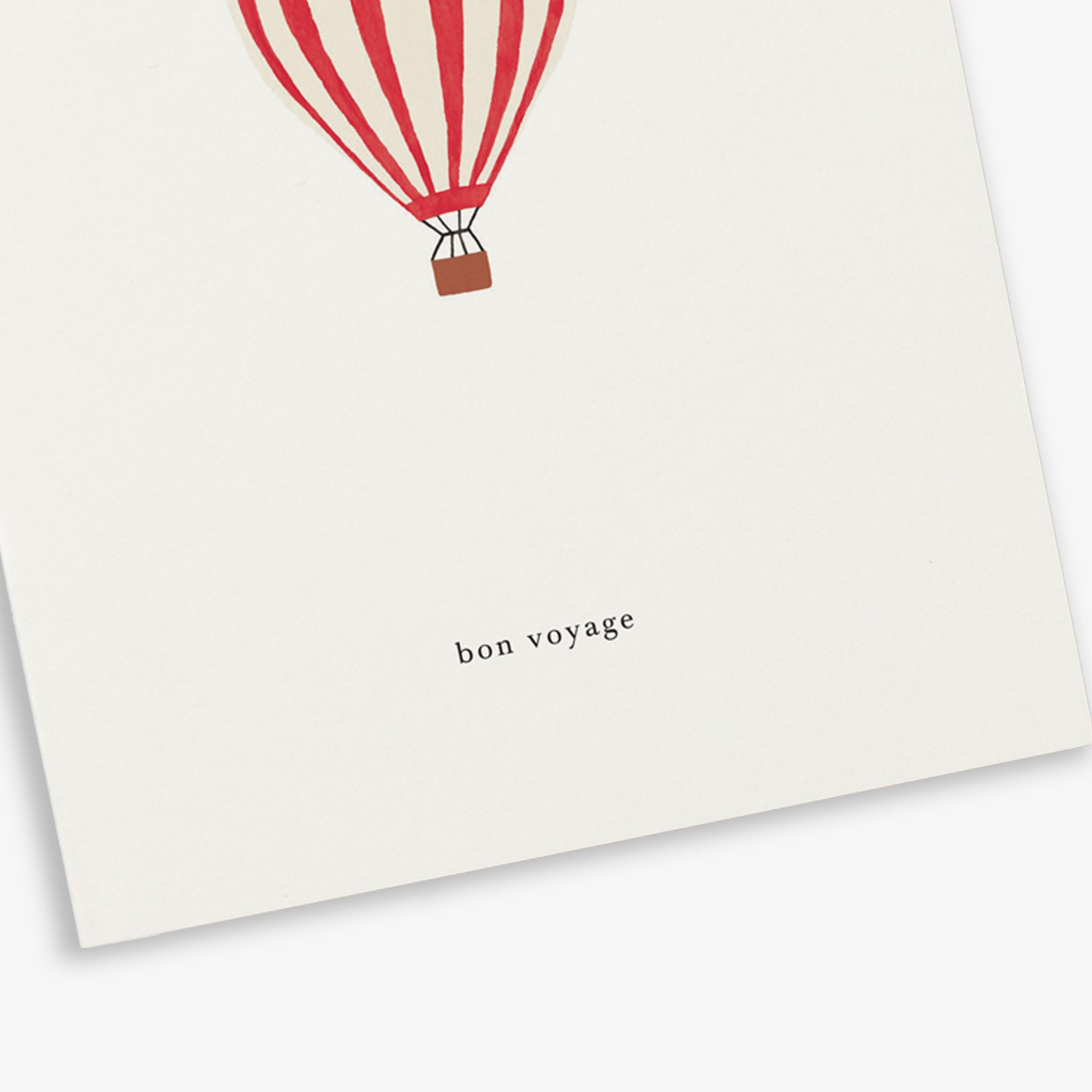 GREETING CARD // HOT AIR BALLOON