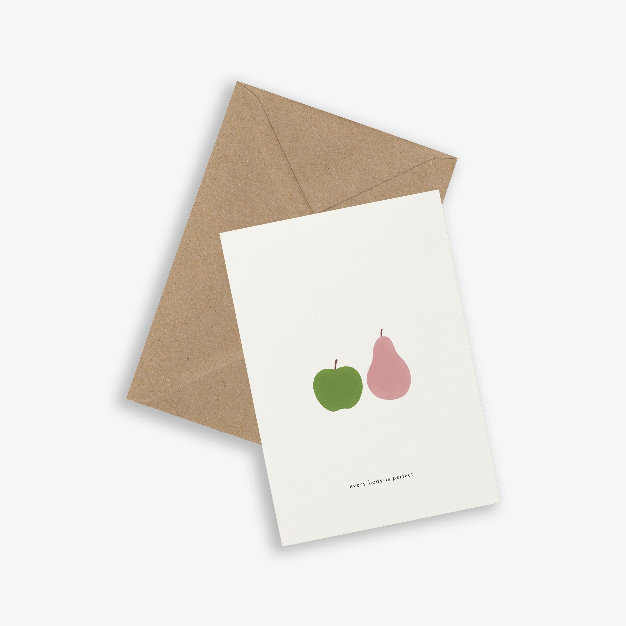 GREETING CARD // APPLE AND PEAR