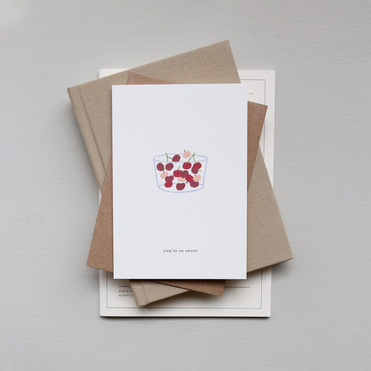 GREETING CARD // CHERRIES
