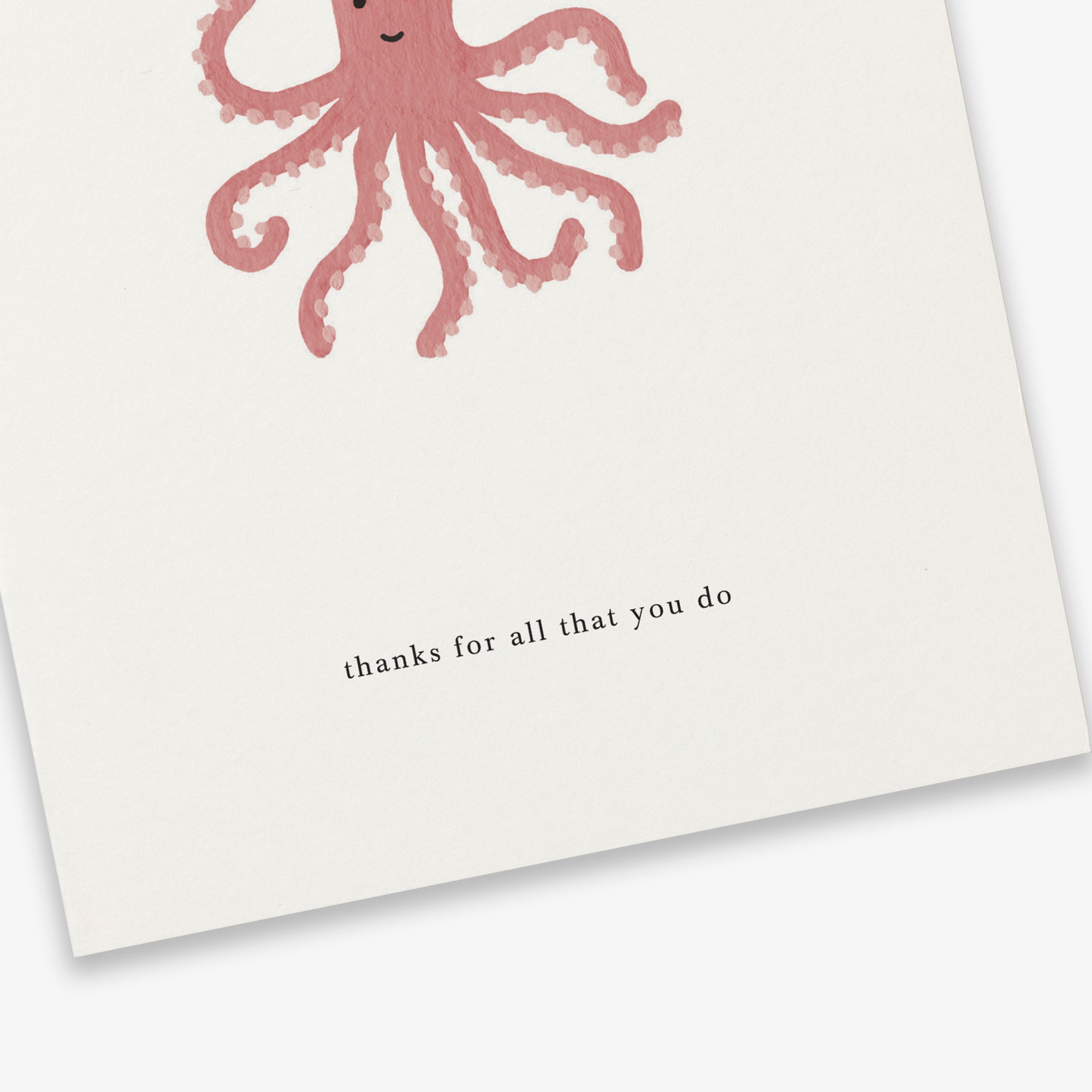 GREETING CARD // OCTOPUS