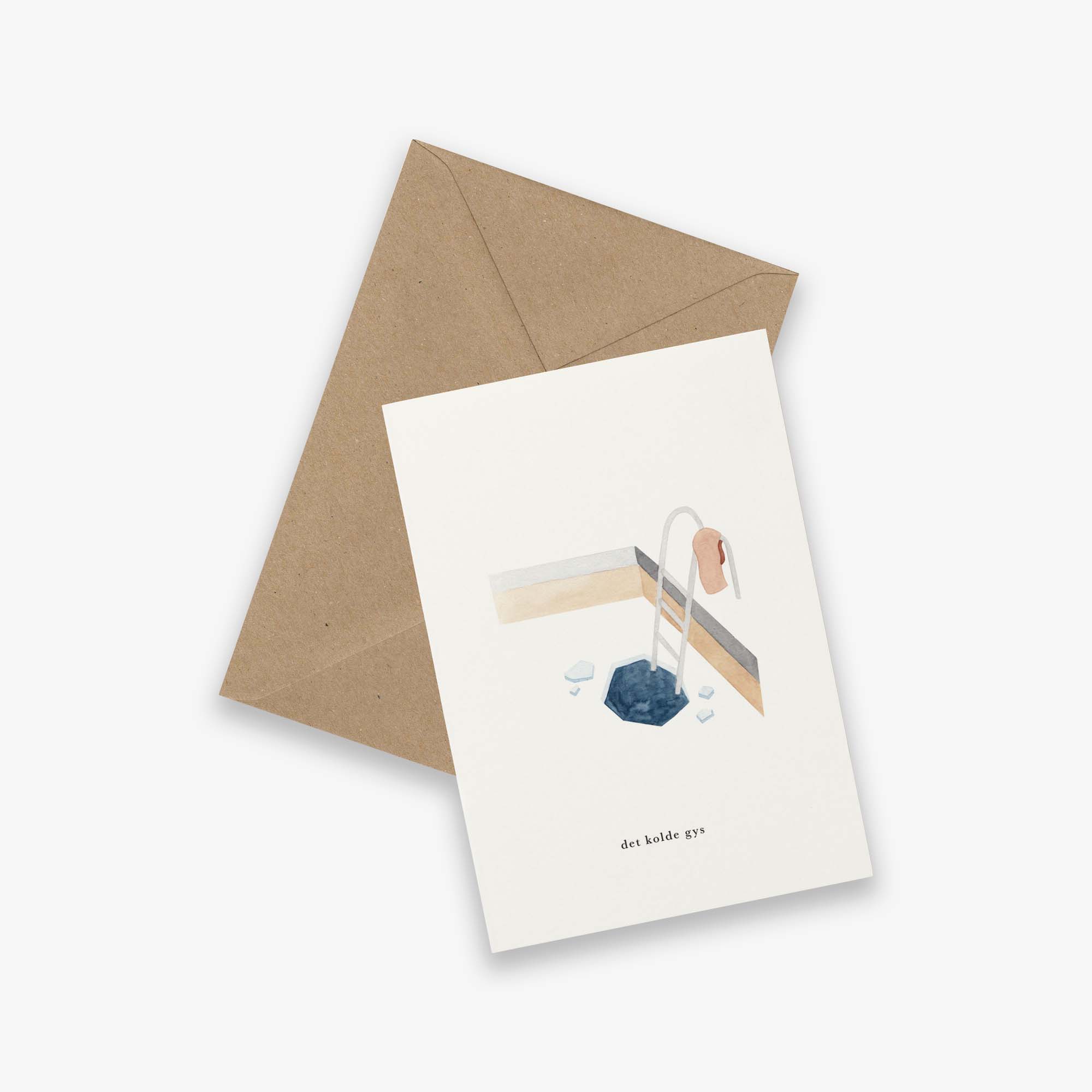 GREETING CARD // VINTERBAD (DANISH)
