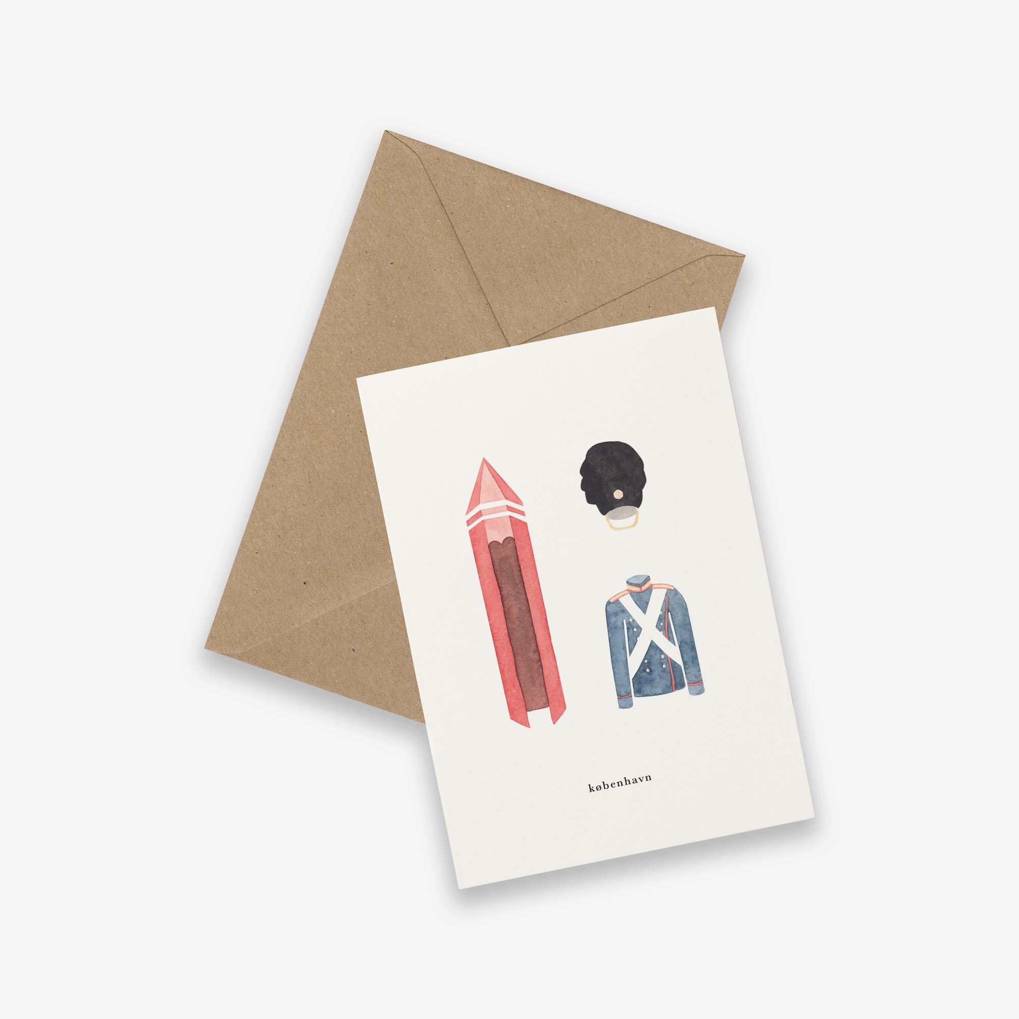 GREETING CARD // GARDER (DANISH)
