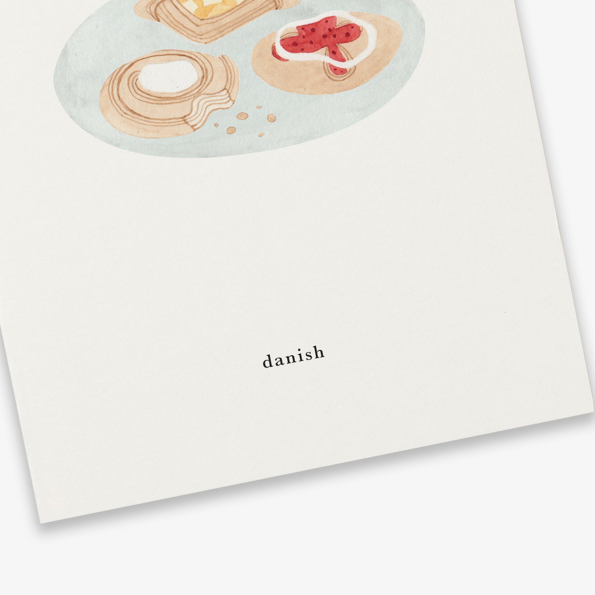 GREETING CARD // WIENERBRØD (DANISH)