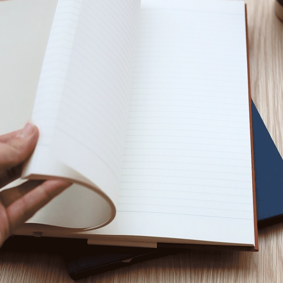 HARDCOVER NOTEBOOK A4 // OCHRE