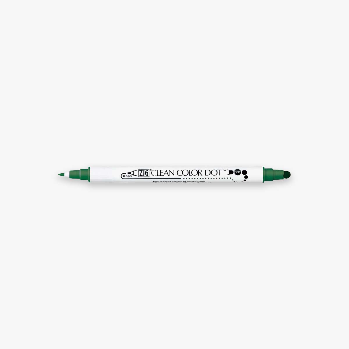 ZIG CLEAN COLOR DOT PEN // GREEN