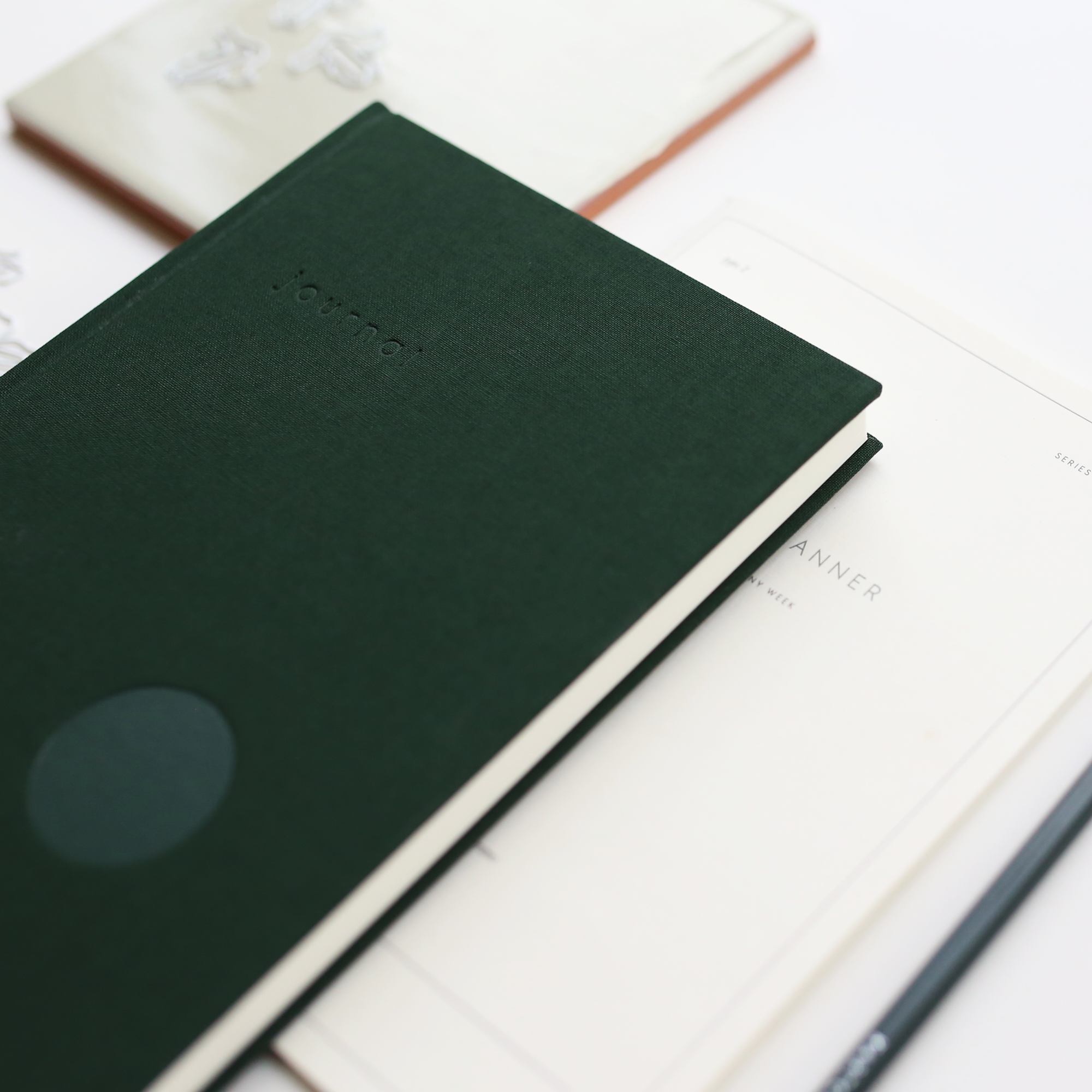 HARDCOVER NOTEBOOK A5 // DARK GREEN