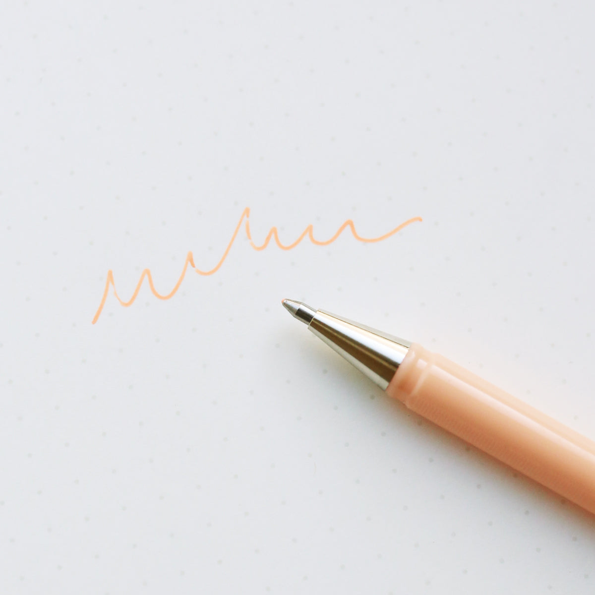 HYBRID MILKY GEL PEN // PASTEL ORANGE