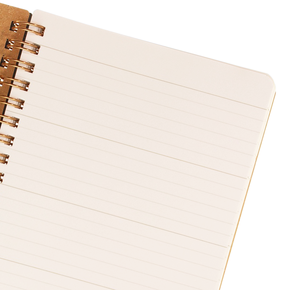 SPIRAL-BOUND NOTEBOOK // BROWN