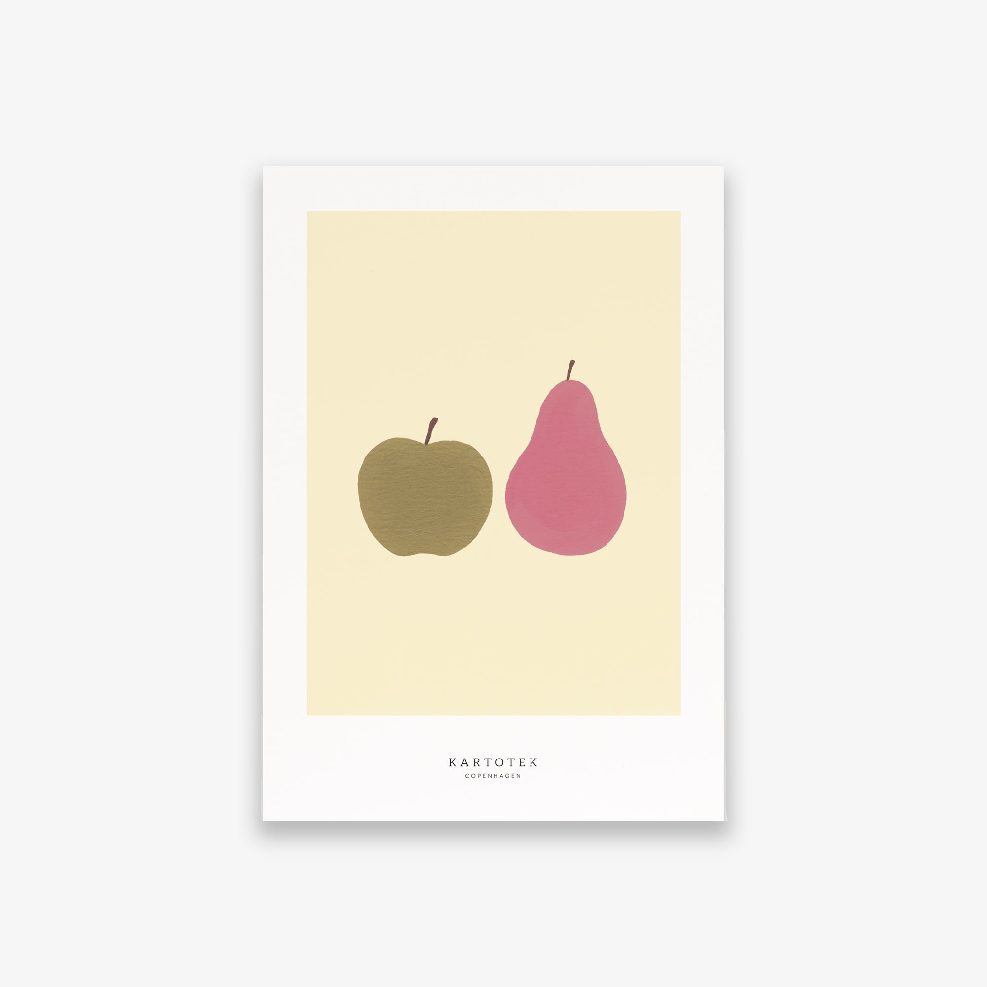 CARD A5 // APPLE AND PEAR