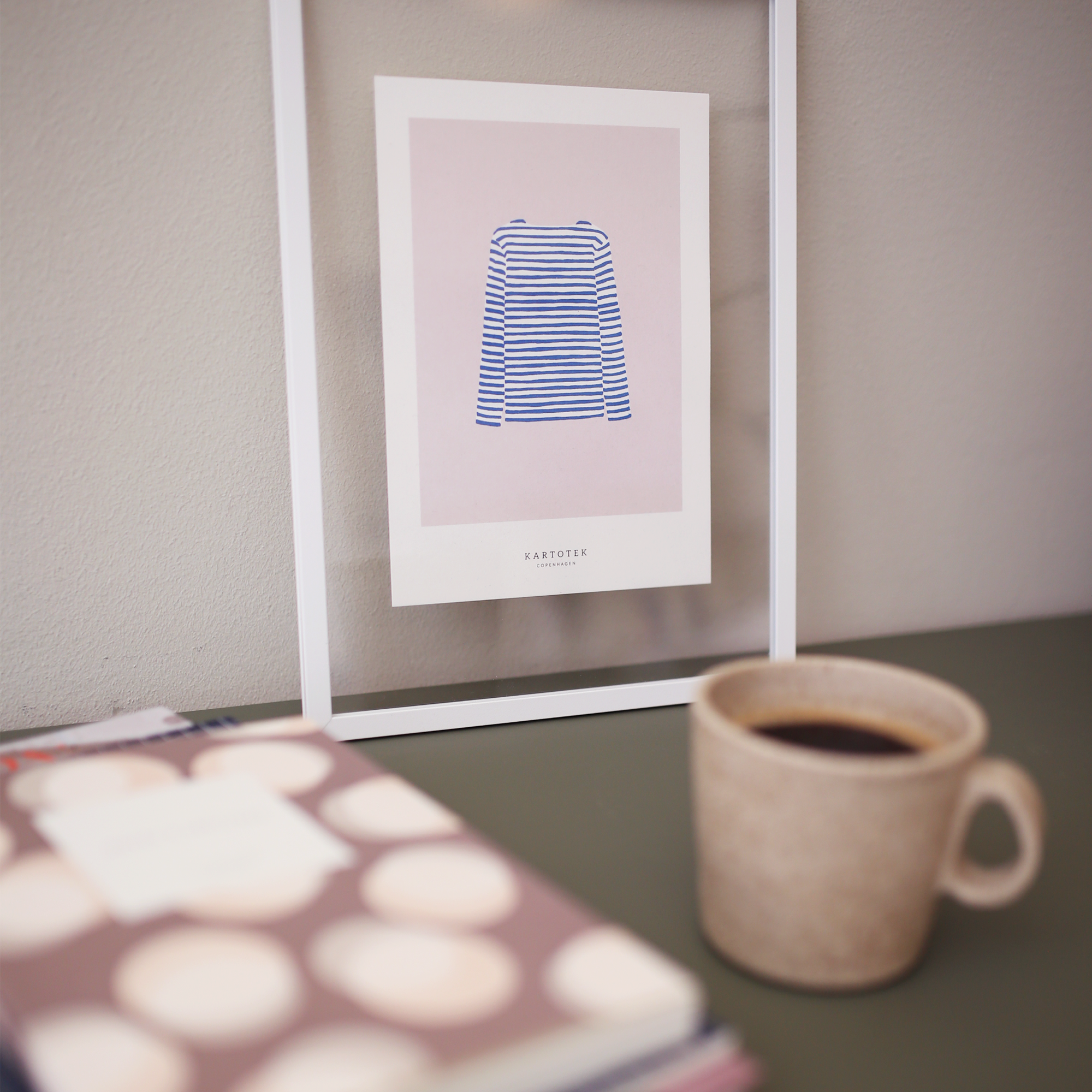 CARD A5 // SWEATER BLUE