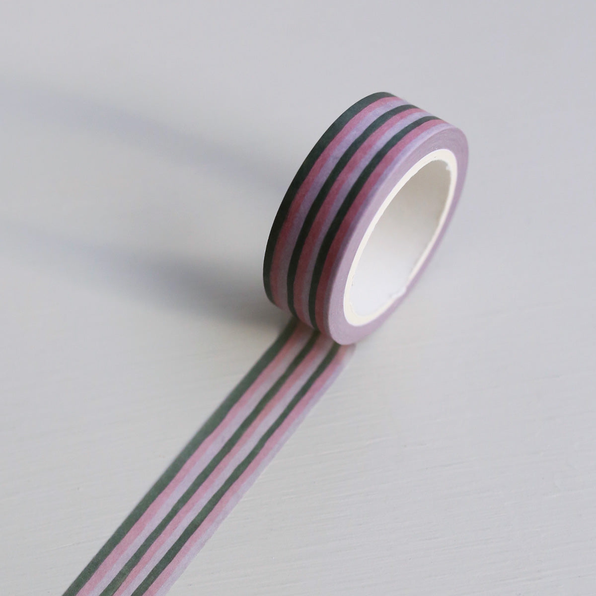 MASKING TAPE // GREEN & PINK STRIPES
