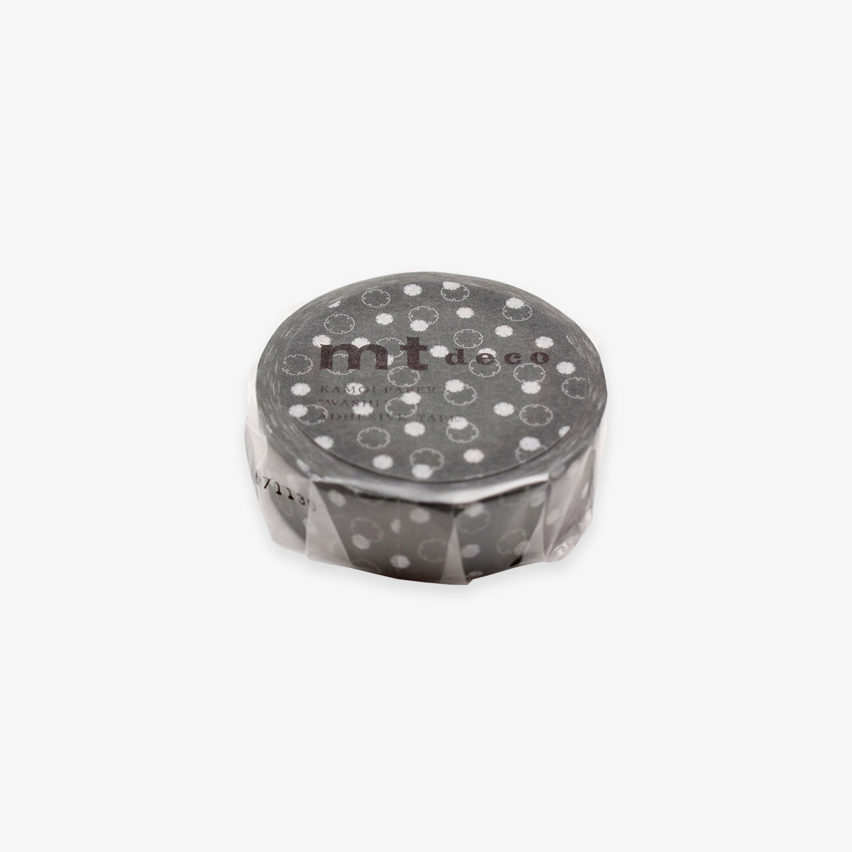 MT MASKING TAPE // PATTERN ROUND LEAVES DARK