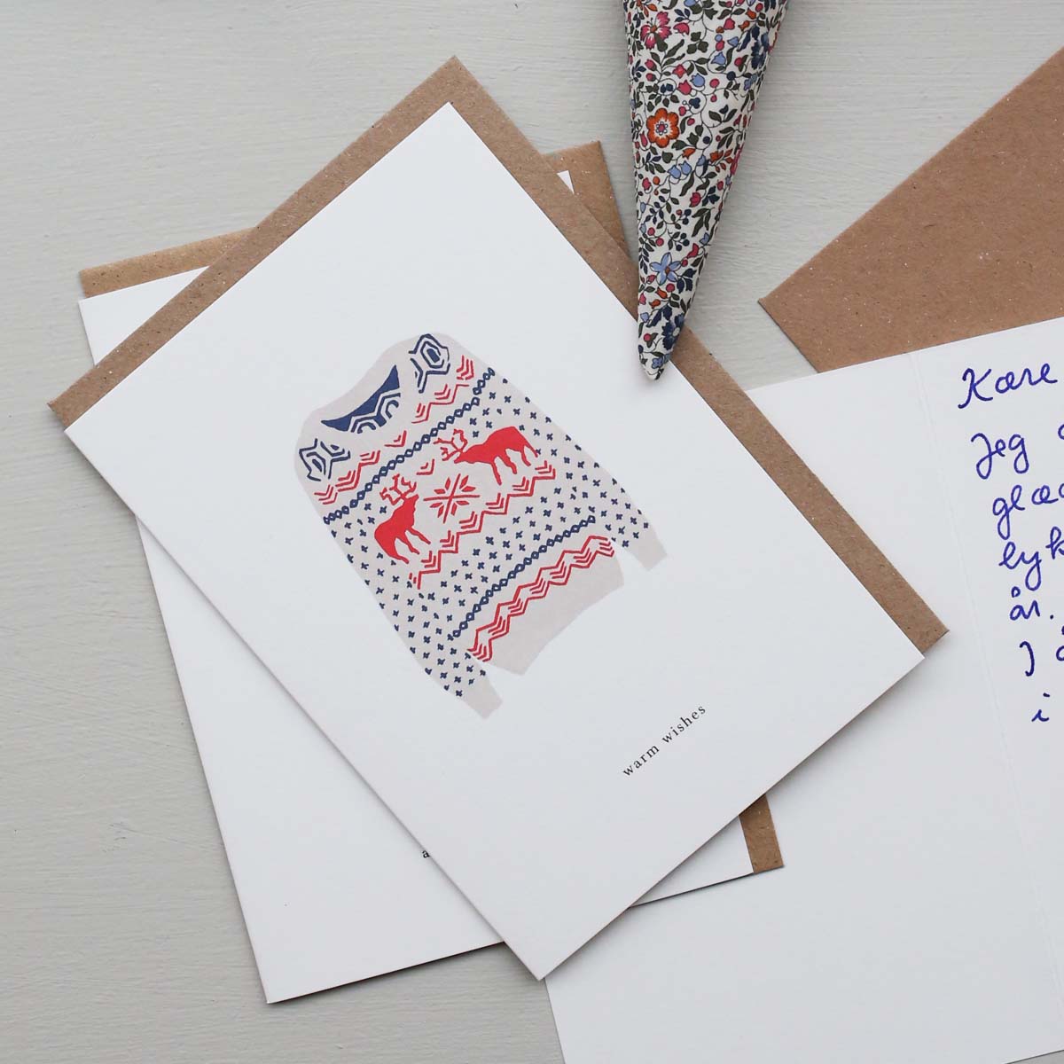 GREETING CARD // X-MAS SWEATER