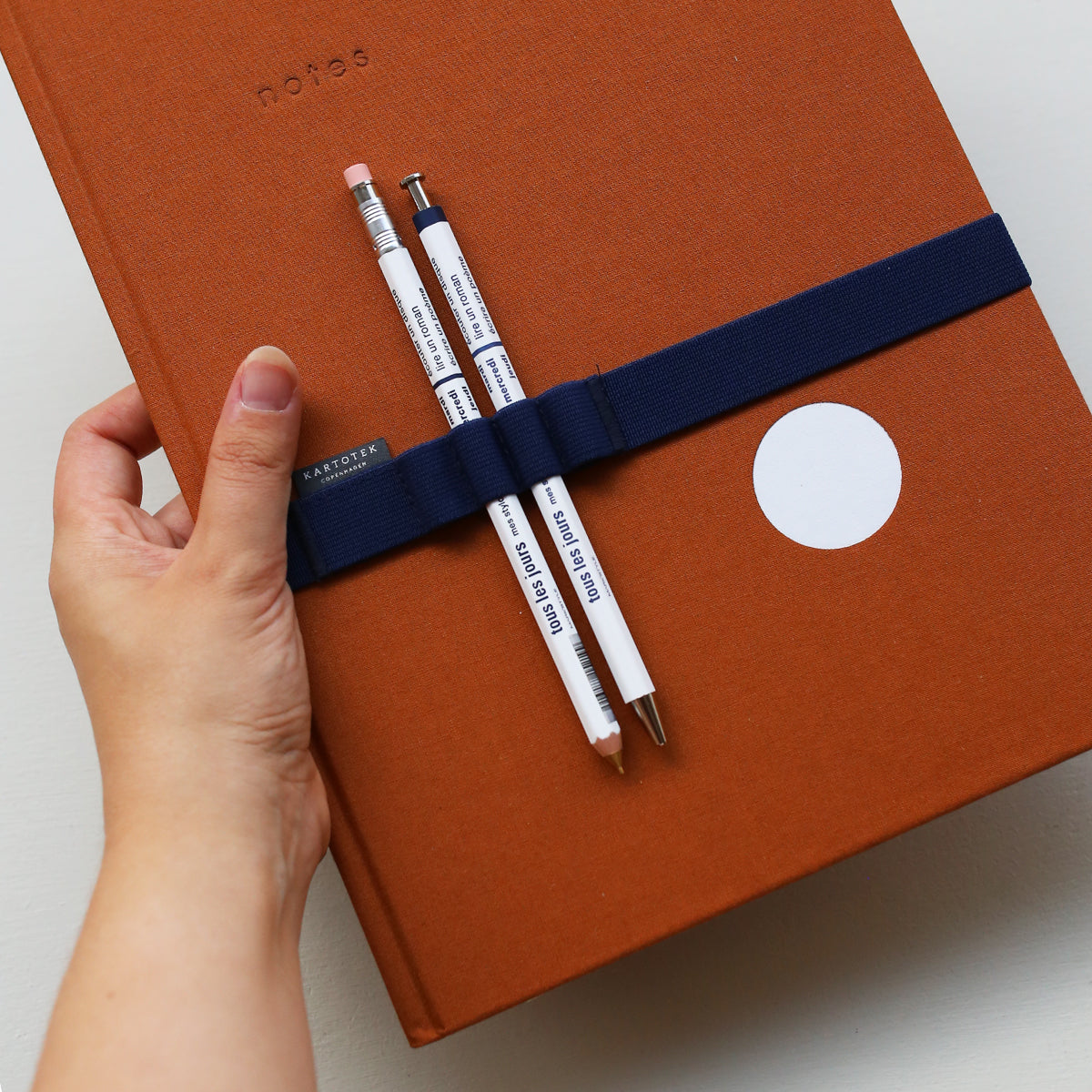 HARDCOVER NOTEBOOK A4 // OCHRE