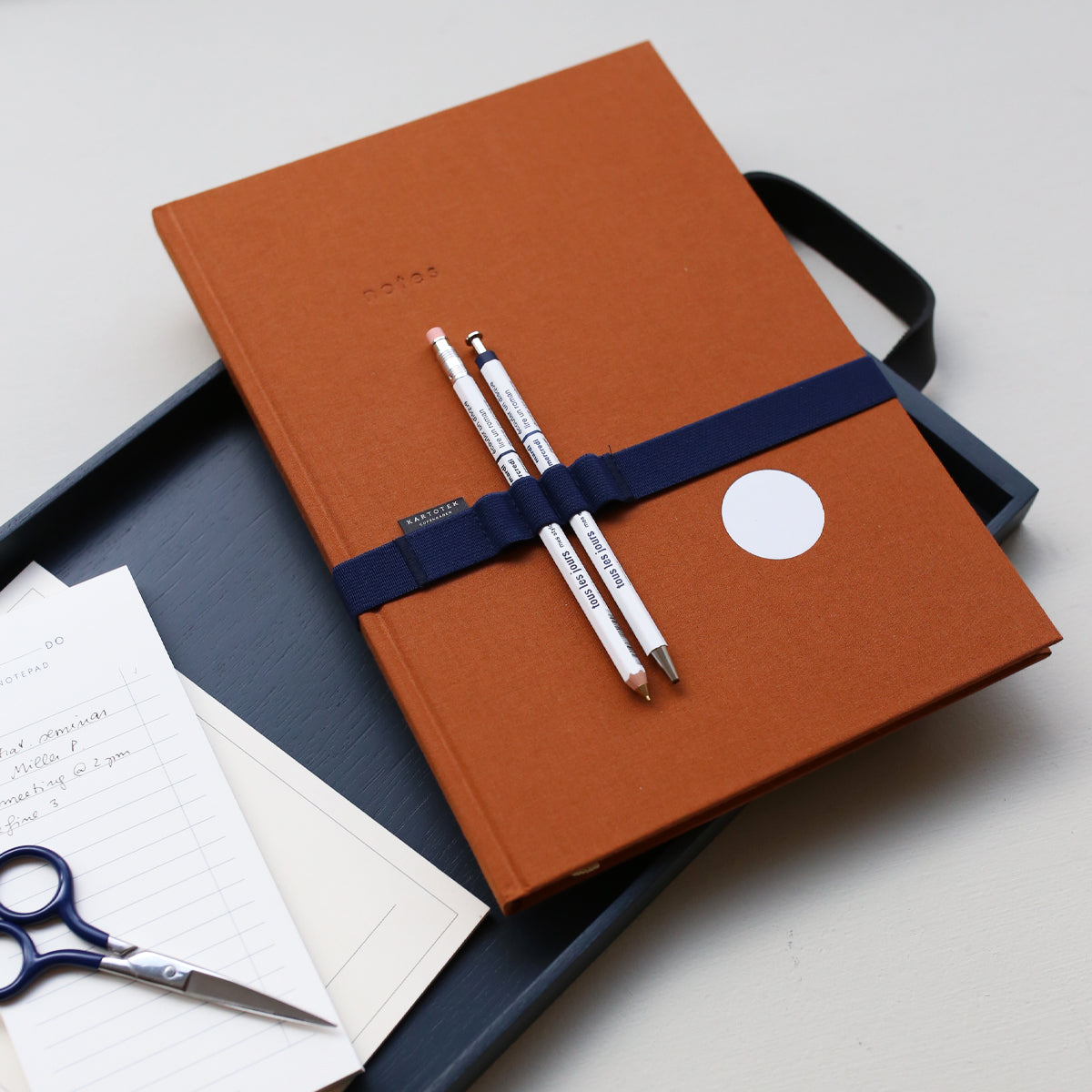 HARDCOVER NOTEBOOK A4 // OCHRE