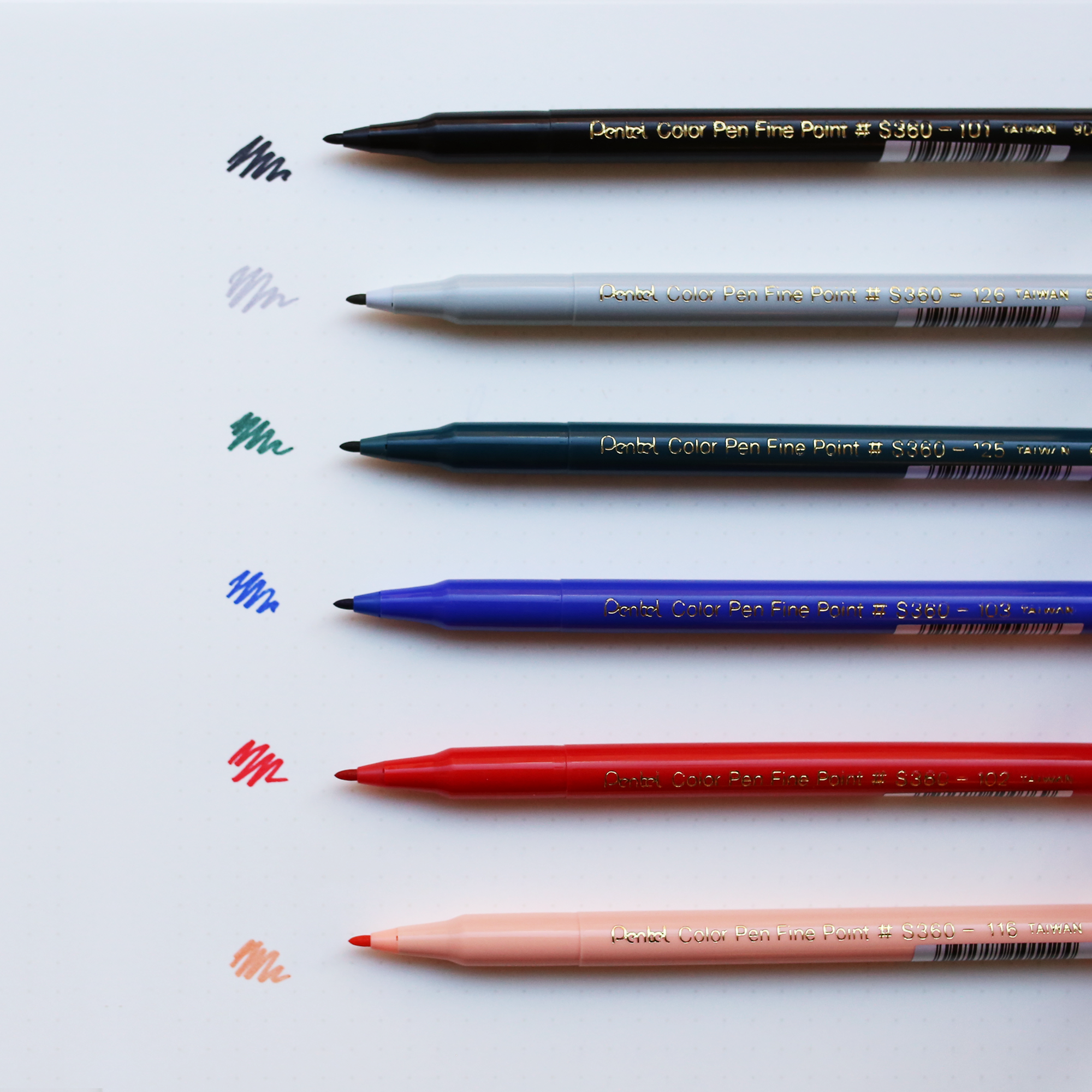 COLOR PEN // SILVER GREY