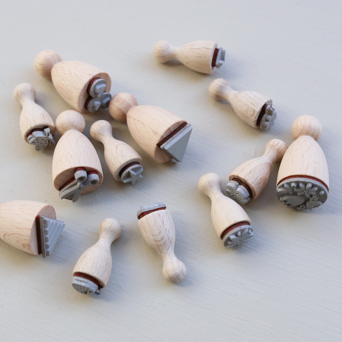 RUBBER STAMP // GARLAND FLAG