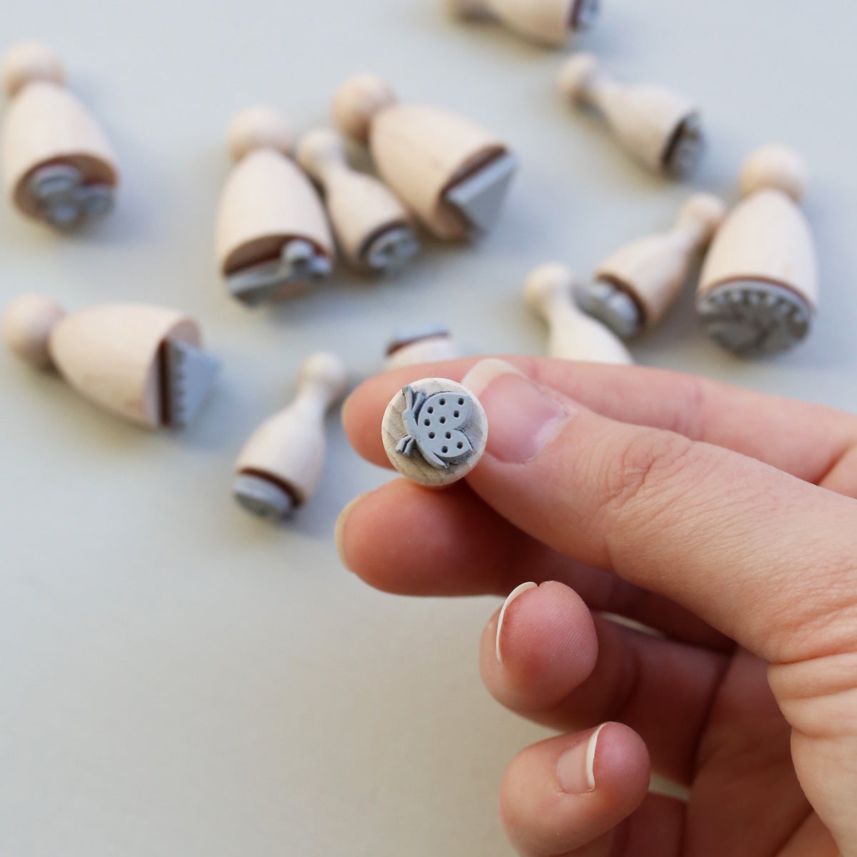 MINI RUBBER STAMP // BUTTERFLY