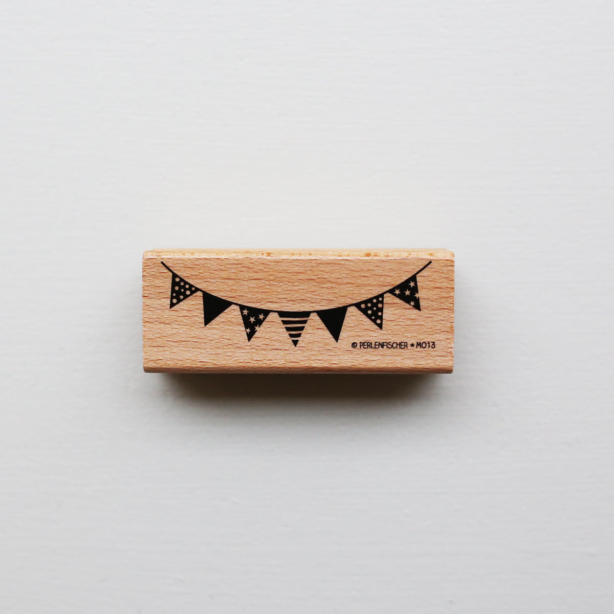 RUBBER STAMP // FLAG GARLAND