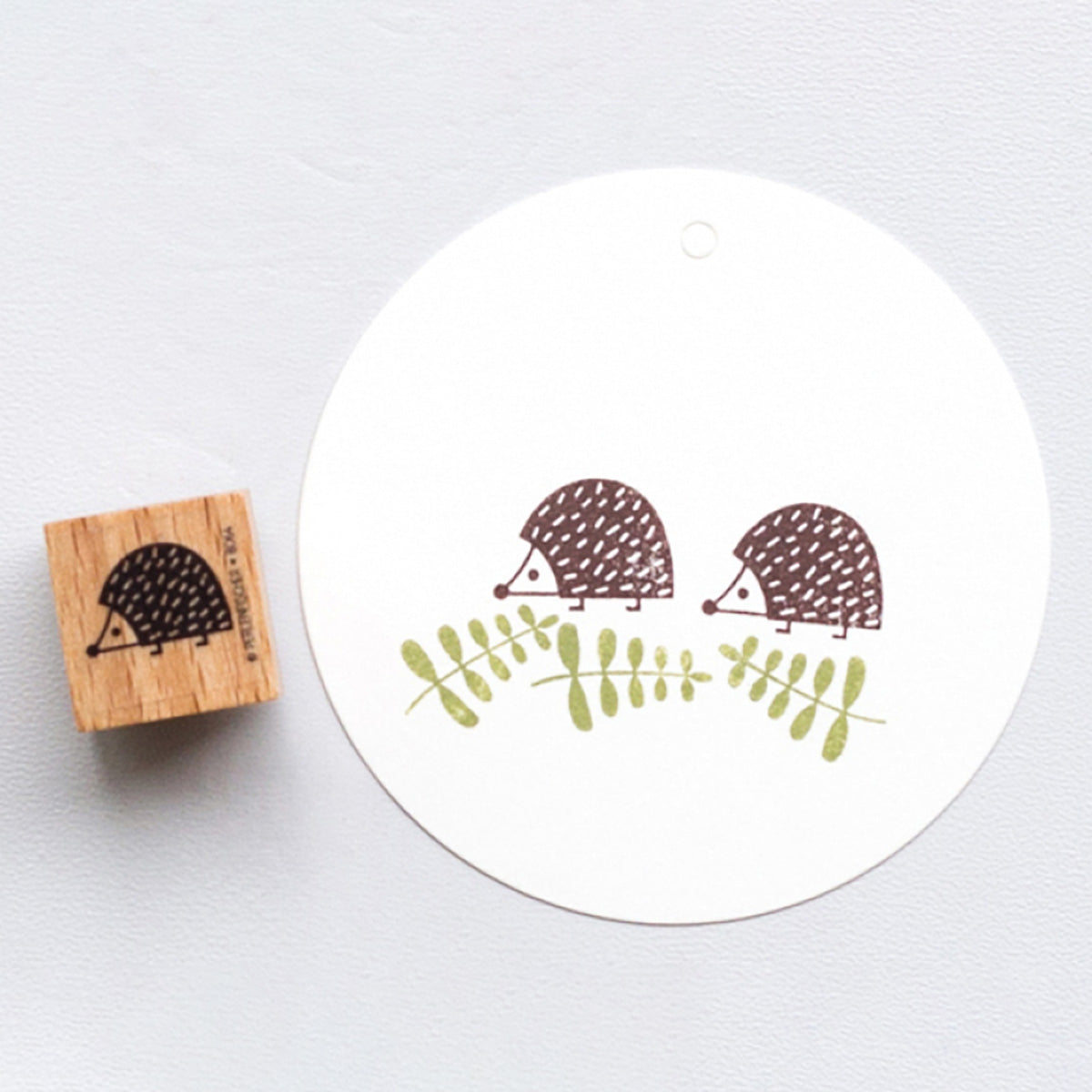 RUBBER STAMP // BABY HEDGEHOG