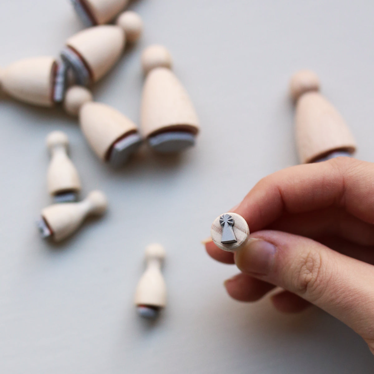 MINI RUBBER STAMP // PARTY HAT